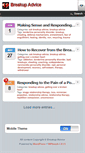 Mobile Screenshot of breakup-advice.org